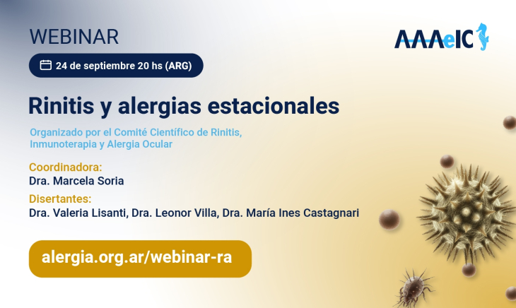 Webinar: Rinitis y Alergias Estacionales